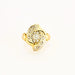 Bague 47.5 Bague tourbillon marquise or jaune diamants 58 Facettes