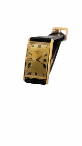 Montre Ulysse Nardin  - Montre vintage en or jaune 58 Facettes