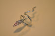 Bague 52.5 white gold big snake ring with natural diamonds 58 Facettes