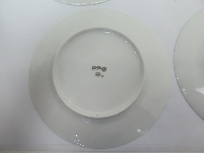 lot de 6 assiettes HERMES a diner chaine d'ancre 27cm porcelaine plate set 58 Facettes 266008