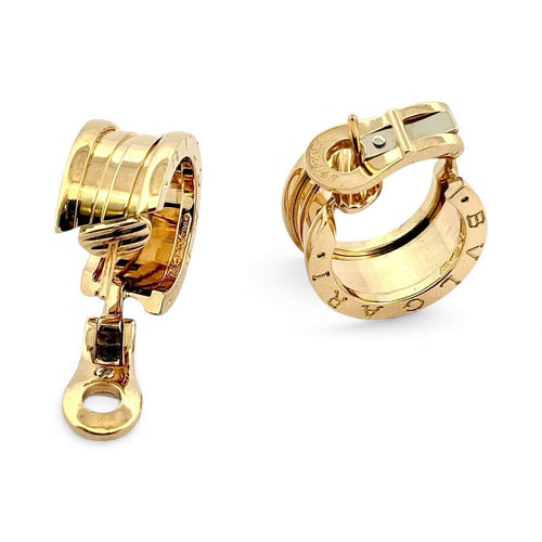 Boucles d'oreilles Boucles d’oreilles BVLGARI en or jaune 18 carats 58 Facettes