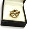 Bague 54 Bague Art Déco en or jaune et platine, sertie de diamants 58 Facettes