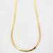 Collier Collier or jaune gravé I love you 58 Facettes LP861/9