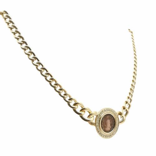 Collier Collier en or jaune et diamants 58 Facettes