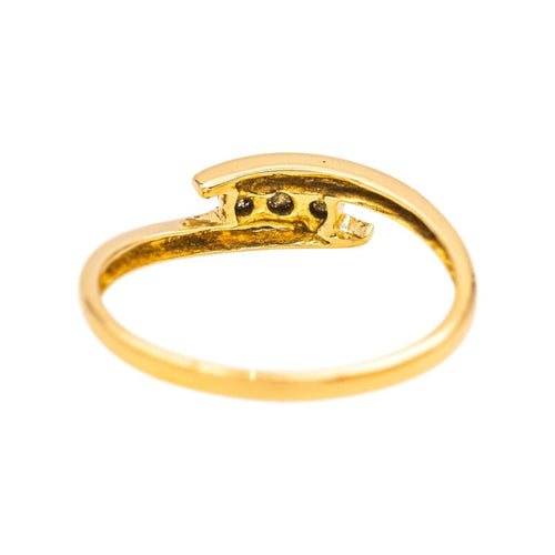 Bague 53 Bague Trilogie  Or jaune Diamant 58 Facettes 4719579CN