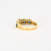 Bague 51 Bague or jaune saphirs diamants 58 Facettes 2090396