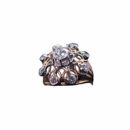 Bague époque années 50 Diamants