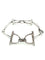 Bracelet HERMES. Collection "Mors", bracelet vintage en argent 800 58 Facettes