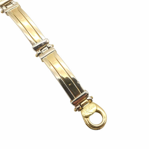 Bracelet Bracelet en or jaune et or blanc 58 Facettes