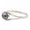 Bague 53.5 Bague Or blanc Hématite 58 Facettes 2303215CN