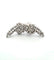 Boucles d'oreilles Orecchini en or blanc 18 kt et diamants 58 Facettes