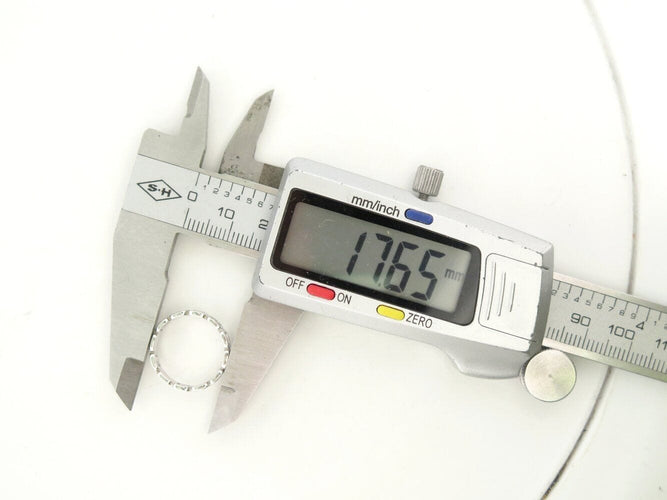 Bague 48 bague DINH VAN impression domino t48 or blanc 18k 42 diamants 0.30ct 58 Facettes 271715