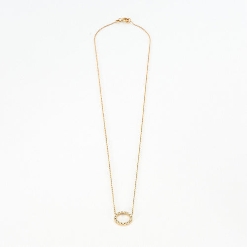 Collier Collier or jaune et diamants 58 Facettes