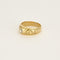 Bague 56,5 Bague bandeau en or jaune et diamant 58 Facettes CHA5770