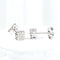 Boucles d'oreilles Boucles d'oreilles en or blanc serties de diamants taille brillant 58 Facettes J020000142