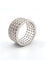 Bague 64 Bague en or blanc sertie de diamants 58 Facettes