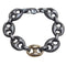 Bracelet Bracelet corde argent et or 58 Facettes T444