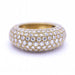 Bague 56 Ring in gold and diamond pavée 58 Facettes N102875LF