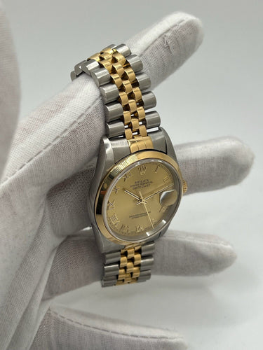 Montre Rolex Datejust 36 Jubilee 2003 58 Facettes