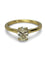 Bague 50 Solitaire or jaune et diamant ovale 0,70 ct 58 Facettes 77601