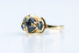Bague 54 Bague or jaune, saphirs 1,12 ct 58 Facettes BGSACC1137-107