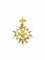 Pendentif Croix Huguenote avec Saint-Esprit or rose 58 Facettes