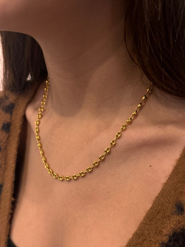 Collier Chaîne En Or Maille Grain De Café 58 Facettes