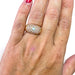 Bague 54 Bague dôme saphirs roses diamant 58 Facettes 197