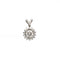 Pendentif Pendentif - Or blanc et diamants 58 Facettes 1141