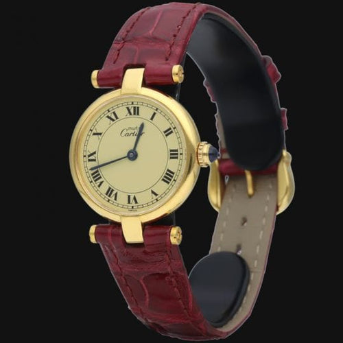 Montre Cartier Montre Must De Cartier Vermeil 58 Facettes MT41242