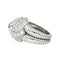 Bague 53 Bague Cocktail Or blanc Diamant 58 Facettes 4387256CN