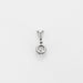 Pendentif Chaîne & pendentif or platine diamants 58 Facettes