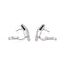 Fred Boucles d'oreilles Lucifer Or blanc Diamant