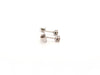 boucles d'oreilles tiffany puces harmony platine diamants 0.22ct s 58 Facettes 265706