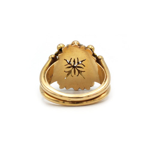 Bague 59 Bague Dôme - Or et Diamants 58 Facettes 250314R