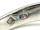 Bague 57 STERN. Bague or blanc 18K, aigue-marine et diamants 58 Facettes