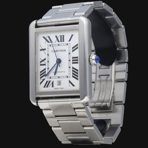 Montre Cartier Montre Tank Solo Xl 58 Facettes MT41120
