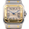 Montre Cartier Montre Santos Acier, Or jaune 58 Facettes 4258443CN