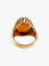 Bague 51 Bague Godron Or Jaune Citrine Madère 58 Facettes