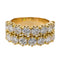 Bague 54 Bague Cocktail Or jaune Diamant 58 Facettes 2958631CN