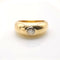 Bague 47 Bague en or jaune et diamant 58 Facettes