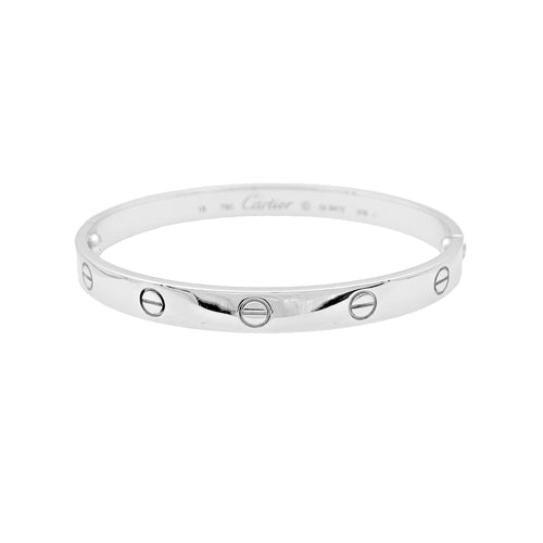 Bracelet Bracelet Cartier "Love" or blanc. 58 Facettes 34949