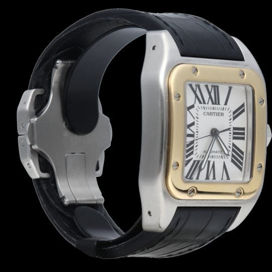 Montre Cartier Montre Santos 100 Xl 58 Facettes MT41288