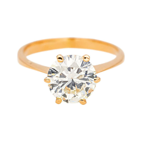 Bague 51 Bague Solitaire Or jaune Diamant 58 Facettes 4745024CN