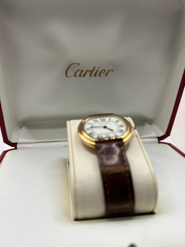 Montre Cartier Ellipse Grand Modèle 58 Facettes