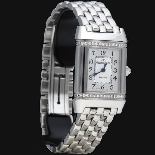 Montre Jaeger Lecoultre Montre Reverso Classique Florale Lady 58 Facettes MT41918