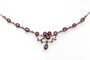 Collier Collier ancien avec grenats et perles, début du XIXe et XXe siècle 58 Facettes 11570