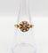 Bague 53 Bague cible antique or jaune 18k perles et émail noir (circa 1900) 58 Facettes A06001
