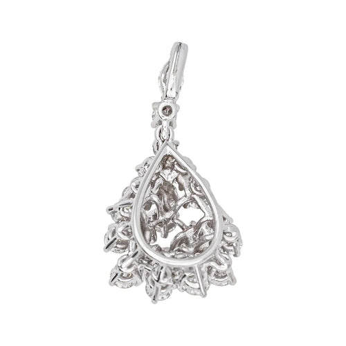 Pendentif Or blanc Diamant