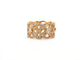 Bague 53 bague PIAGET extremely dentelle en or rose 18k diamants t53 58 Facettes 264232